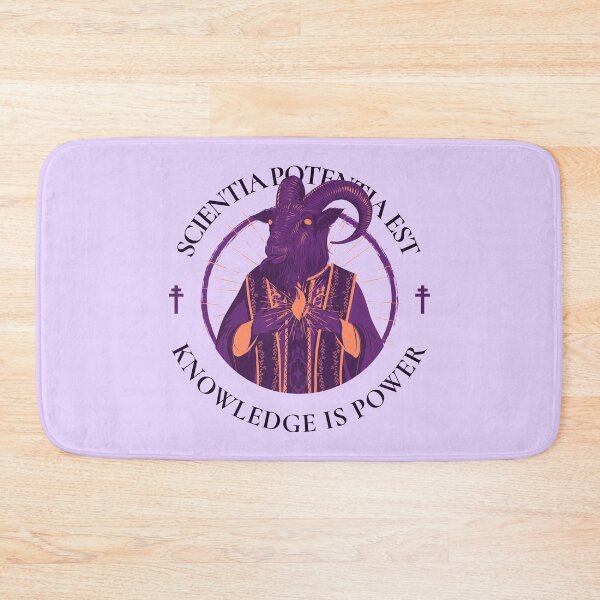 Item preview, Purple Baphomet, Rites Of Darkness, I'm A Satanist, Nyaphomet designed and sold by TAPHEIYN.