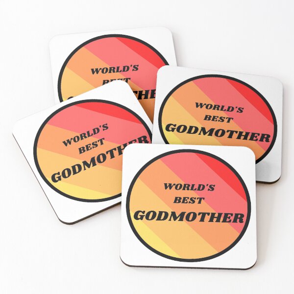 Item preview, Worlds best Godmother RED designed and sold by HybrisStudio.
