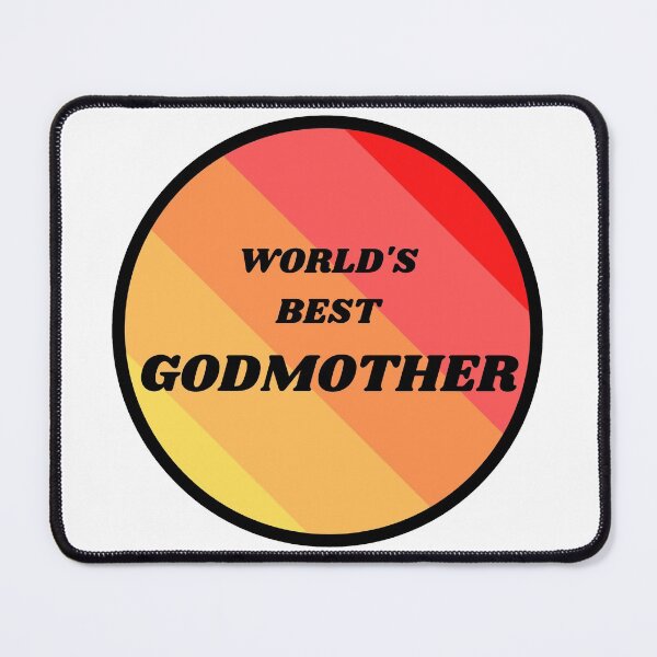 Item preview, Worlds best Godmother RED designed and sold by HybrisStudio.