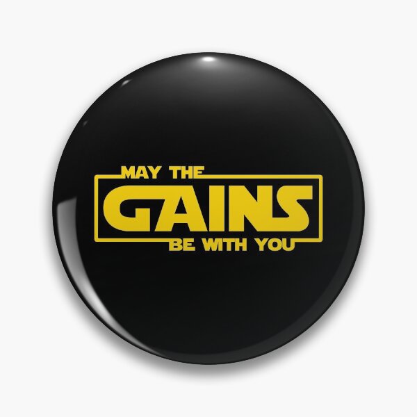 Item preview, May The Gains Be With You designed and sold by Printend _.