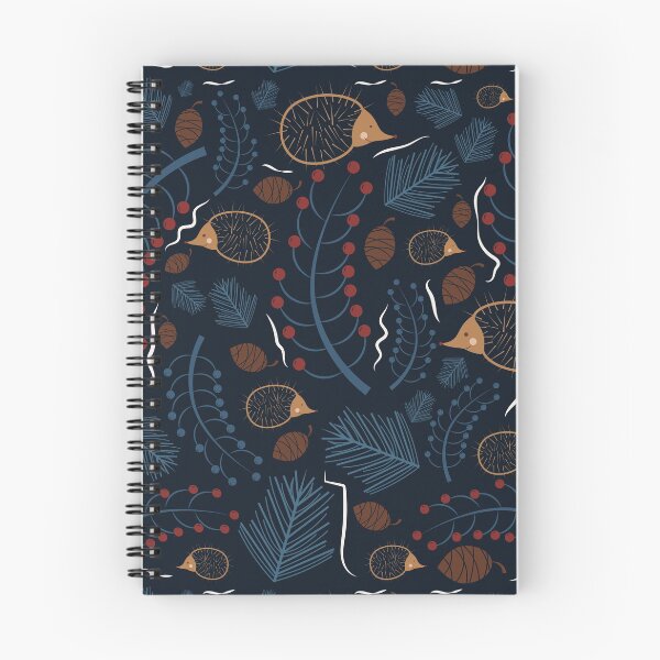 Item preview, floral illustration with pine trees and porcupine designed and sold by Julio2701.