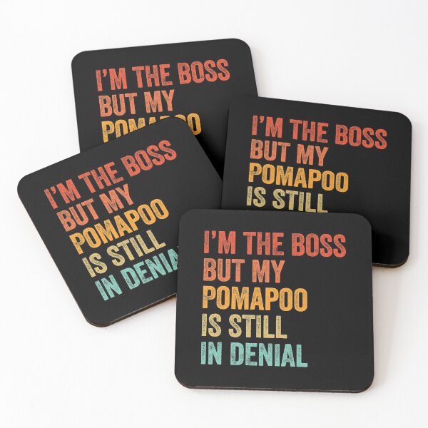 Item preview, I'm The Boss But My Pomapoo Is Still In Denial  designed and sold by Guarddogdrive.
