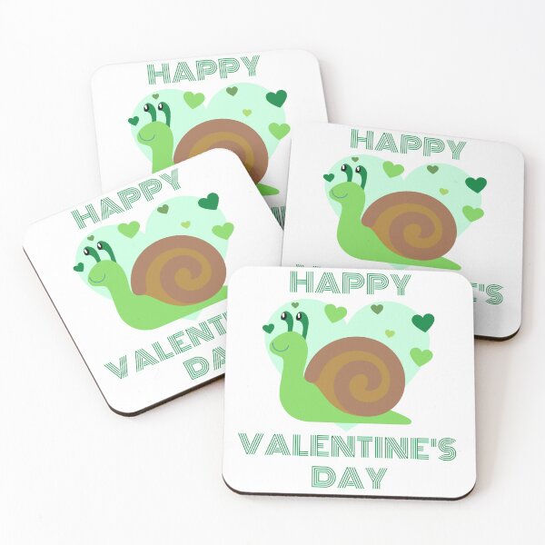 Item preview, Happy Valentines Day - Snail designed and sold by LukjanovArt.