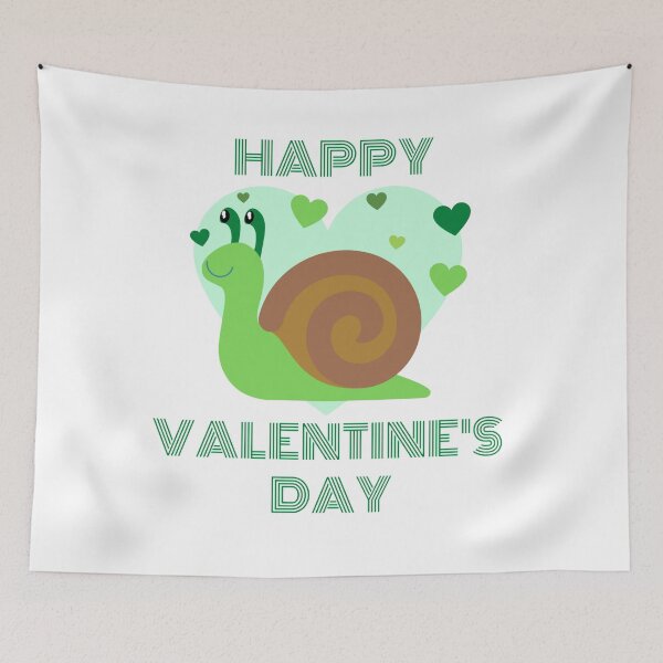 Item preview, Happy Valentines Day - Snail designed and sold by LukjanovArt.