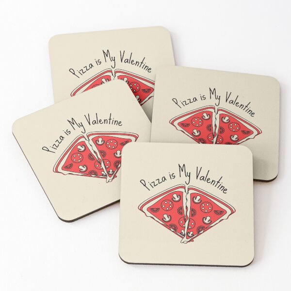 Item preview, Pizza is My Valentine - Funny Valentines Day designed and sold by DesignByLeo.