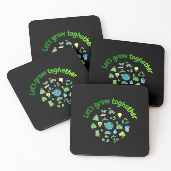Item preview, let's grow toghether - earth day designed and sold by saytinh.