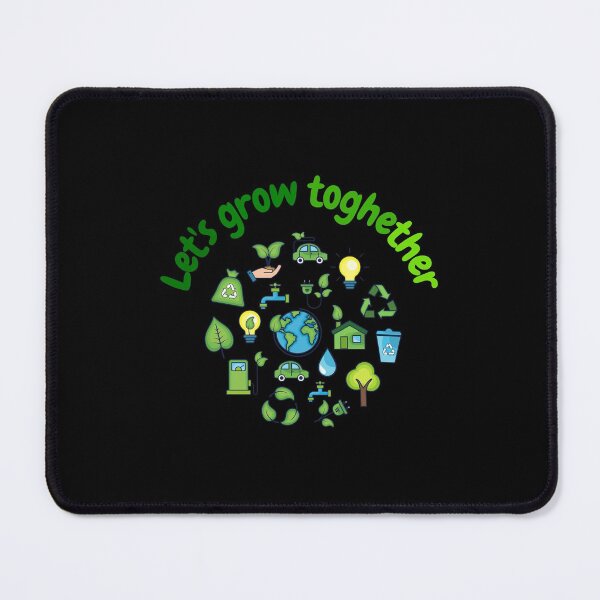 Item preview, let's grow toghether - earth day designed and sold by saytinh.