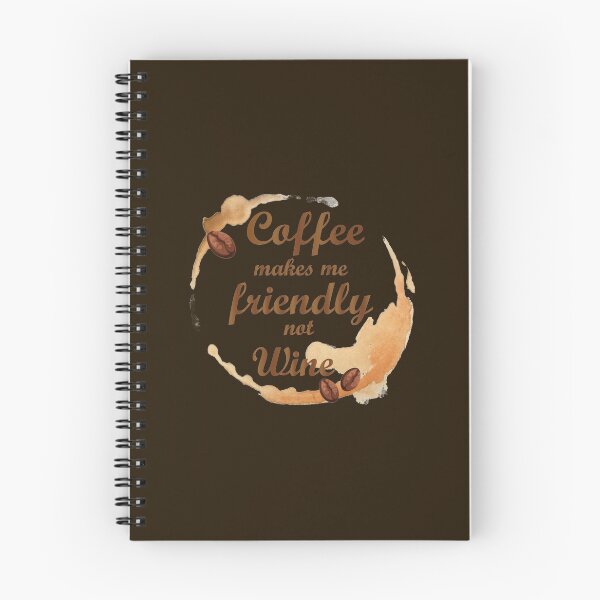 Item preview,  coffee make me friendly not wine just what i needed coffee designed and sold by onzpacesdesign.