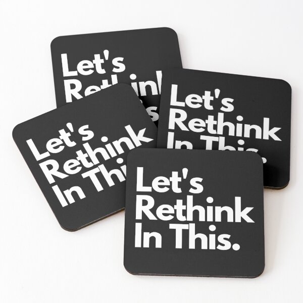 Item preview, Let's Rethink In This designed and sold by MinimalShop01.