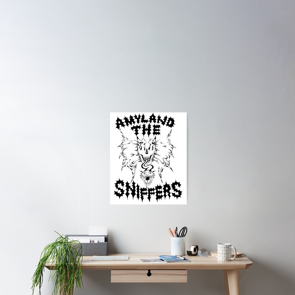 Amyl And The Sniffers Logo Amy Taylor Flightless Poster For Sale