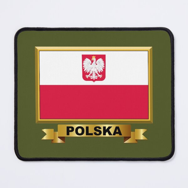 Item preview, POLISH State Flag Gifts, Masks, Stickers & Products (9) designed and sold by mpodger.