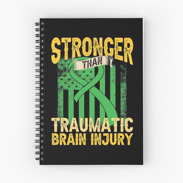 Item preview, TBI Awareness Stronger Than Traumatic Brain Injury Green Flag and Ribbon designed and sold by Treasurekey.