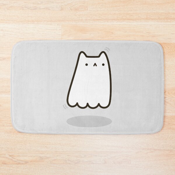 Item preview, Cute spooky ghost kitty cat designed and sold by KnuckersHollow.