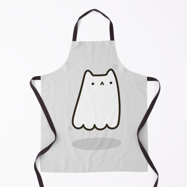 Item preview, Cute spooky ghost kitty cat designed and sold by KnuckersHollow.
