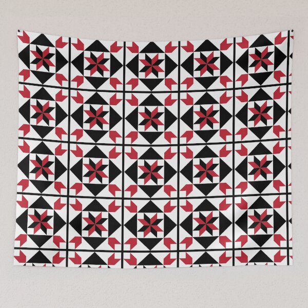 Item preview, Tulip Barn Quilt Square designed and sold by MisfitTaynna.