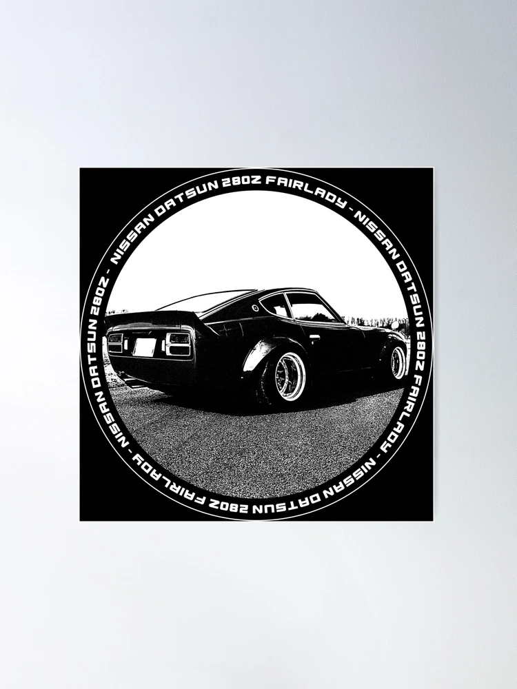 NISSAN DATSUN 280Z FAIRLADY Black 'N White 4 (Black Version