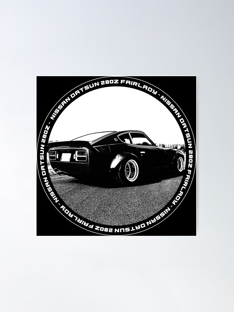 NISSAN DATSUN 280Z FAIRLADY Black 'N White 4 (Black Version