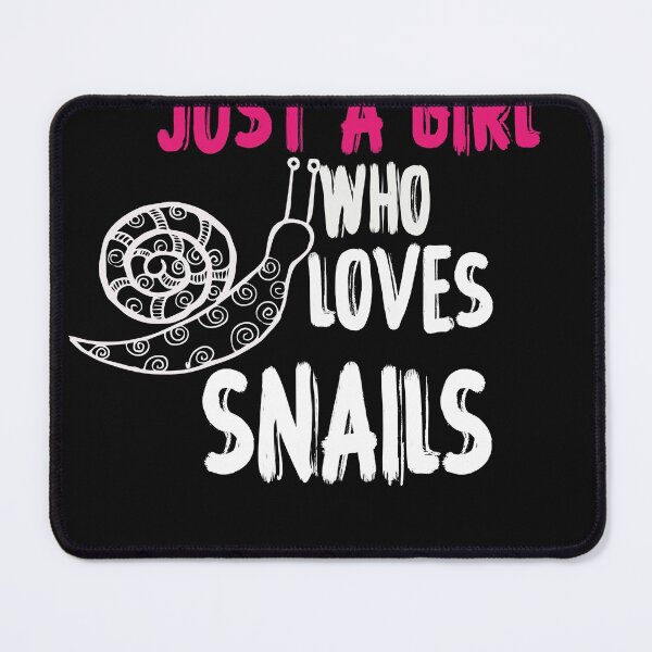Item preview, Just A Girl Who Loves Snails T-Shirt Gift Snail Lover designed and sold by designreb.