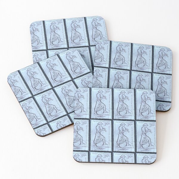 Item preview, The Pied Piper Vintage Postage Stamp designed and sold by Factory57.