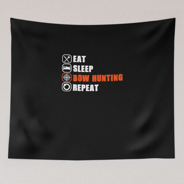 Item preview, Eat Sleep Bowhunting For Archery Bow Hunter Enthusiast designed and sold by Nessshirts.