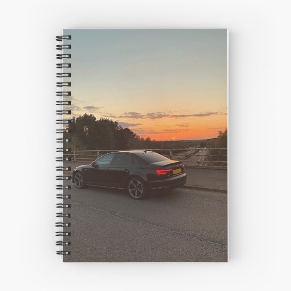 Aperçu de l'œuvre Audi A4 Coucher de Soleil créée et vendue par CheckleyRed.