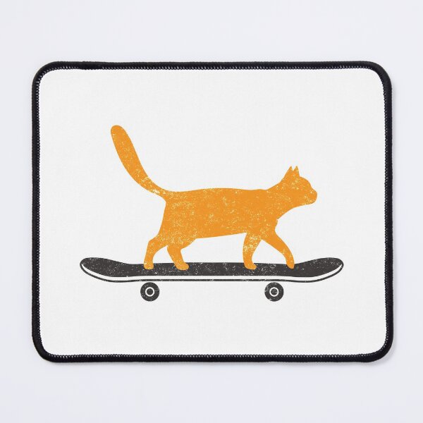 Item preview, The Skateboard Cat designed and sold by Blok45.