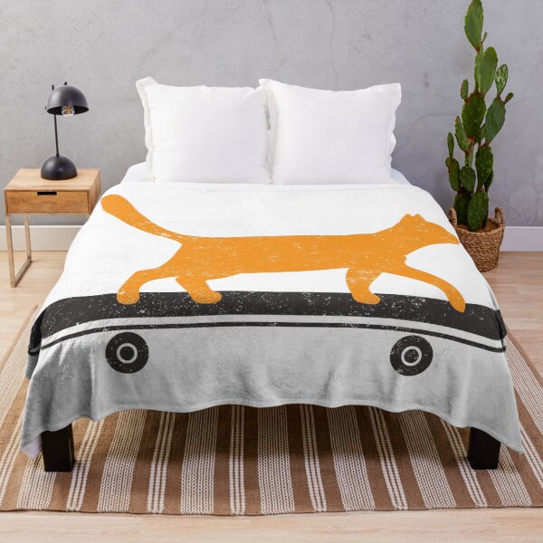 Item preview, The Skateboard Cat designed and sold by Blok45.