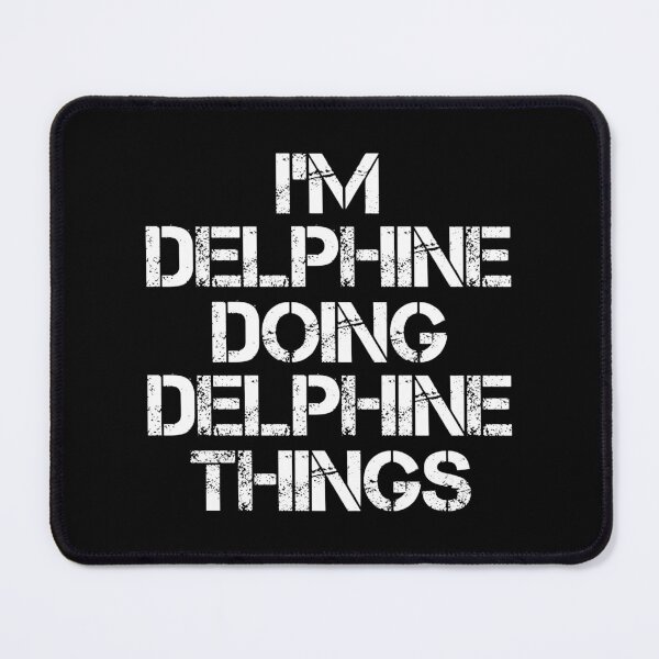 Item preview, Delphine Name T Shirt - I'm Delphine Doing Delphine Things Name Gift Item Tee designed and sold by chezeva.