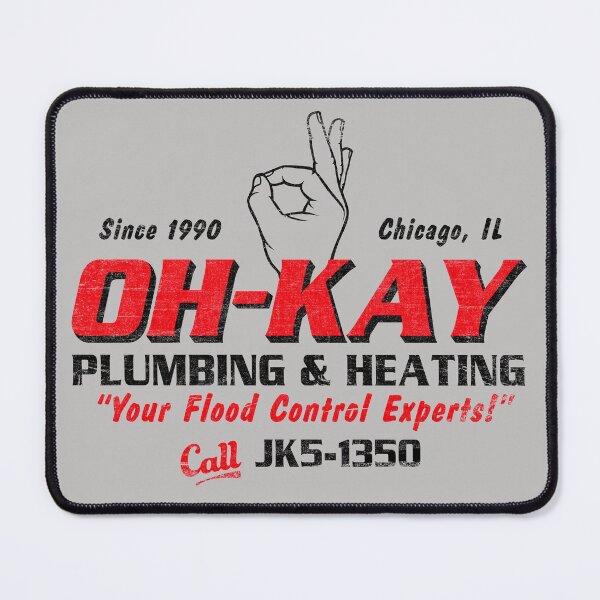 Item preview, Oh-Kay Plumbing and Heating designed and sold by Alema Art.