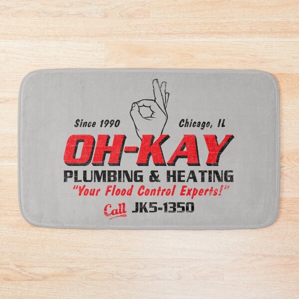 Item preview, Oh-Kay Plumbing and Heating designed and sold by Alema Art.