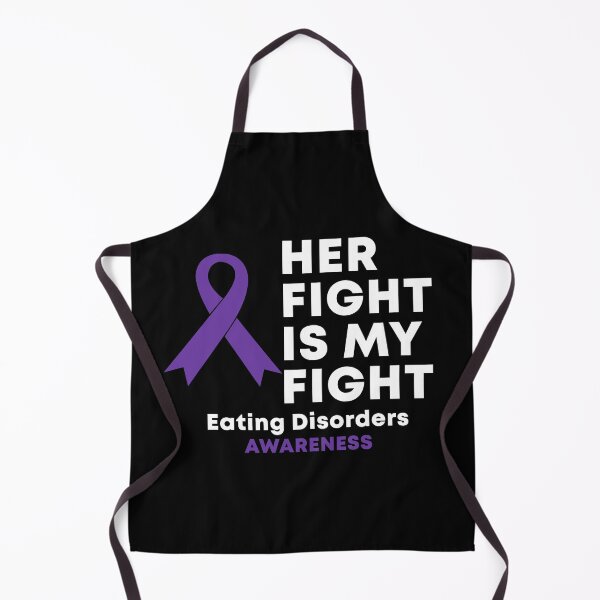 Item preview, Her Fight Is My Fight Eating Disorders Awareness designed and sold by Color-Sparkle.