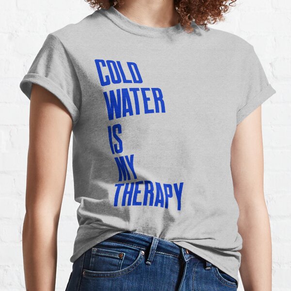 Ice Swimming Cold Water Warm Fuzzies Ice Bather T-Shirt