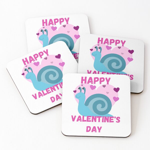 Item preview, Blue Happy Valentines Day - Snail designed and sold by LukjanovArt.