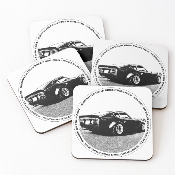 Artikelvorschau, NISSAN DATSUN 280Z FAIRLADY Schwarz und Weiß 4 entworfen und verkauft von Cero81.