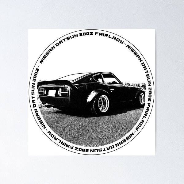 NISSAN DATSUN 280Z FAIRLADY Black 'N White 4