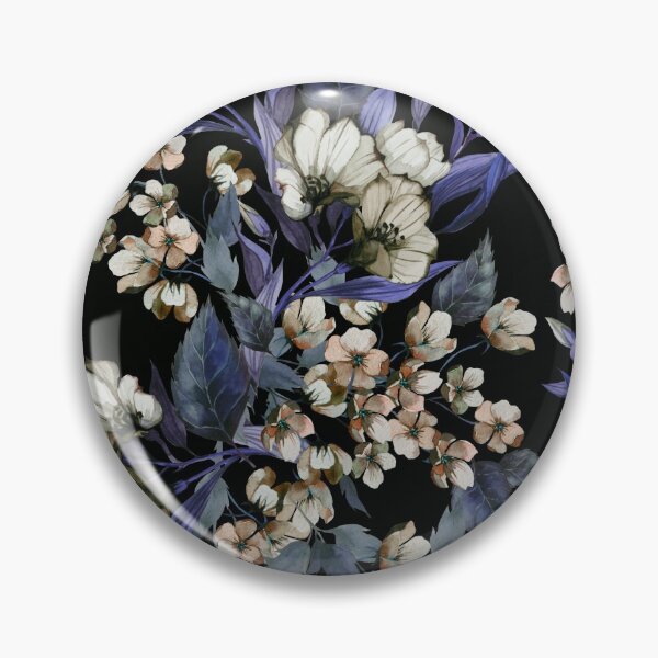 Item preview, Classic Flowers in background Black by Factor-X designed and sold by Shop-Factor-X.