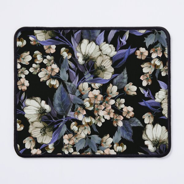 Item preview, Classic Flowers in background Black by Factor-X designed and sold by Shop-Factor-X.