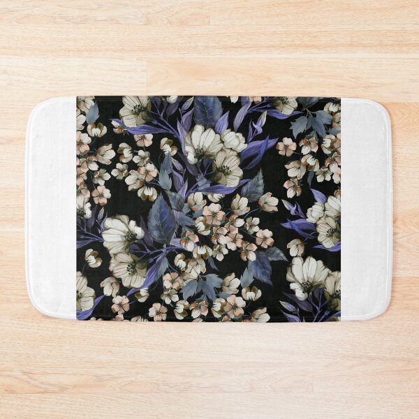 Item preview, Classic Flowers in background Black by Factor-X designed and sold by Shop-Factor-X.