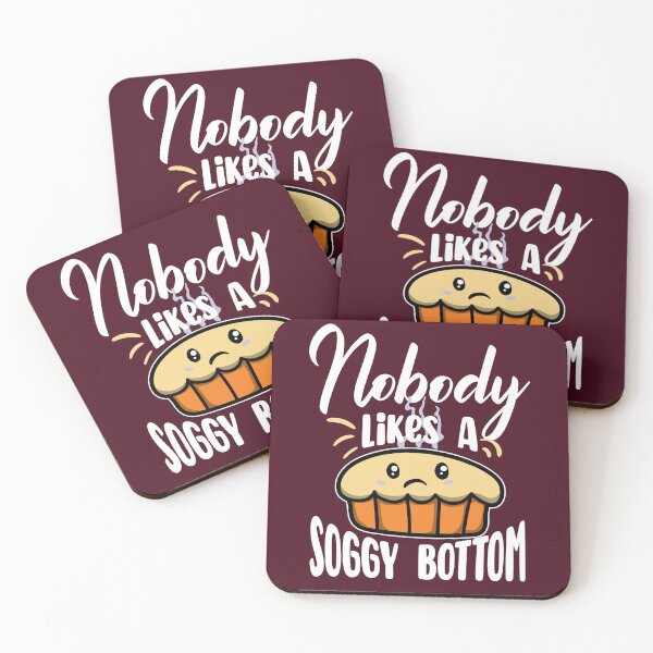 Item preview, Nobody likes a Soggy bottom Cute sad pie designed and sold by aruncvr.