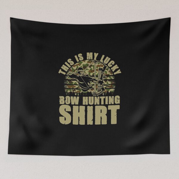 Item preview, Lucky Bowhunting For A Bow Hunter Hunting Season Lover designed and sold by Nessshirts.
