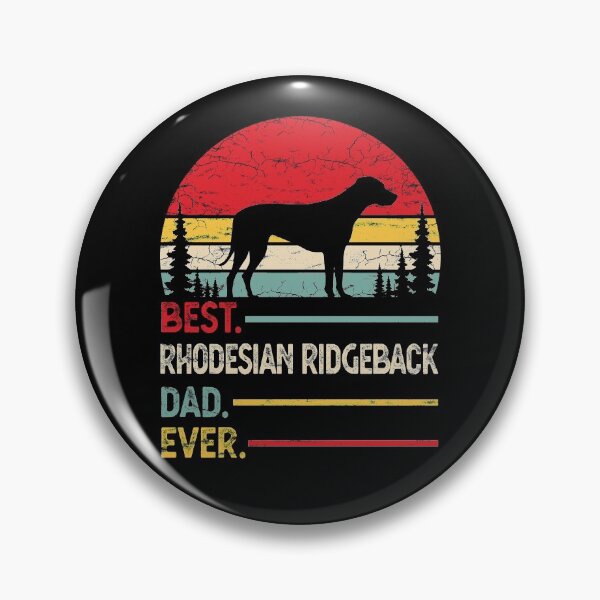 Item preview, Vintage Best Rhodesian Ridgeback Dad Ever designed and sold by rafaeltto.