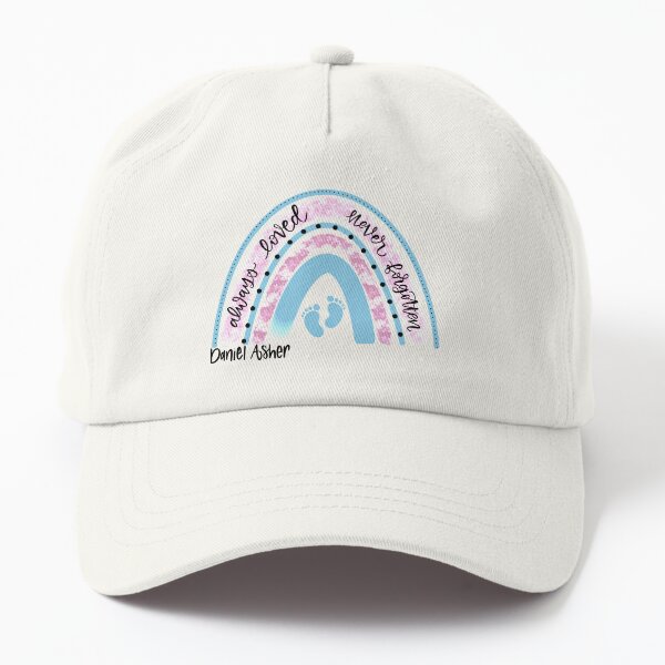 Always loved never forgotten pink & blue Dad Hat