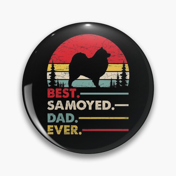 Item preview, Vintage Best Samoyed Dad Ever designed and sold by rafaeltto.