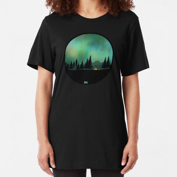 Aurora Borealis Slim Fit T-Shirt