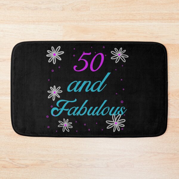 Item preview, Copy of 50 and Fabulous Celebration designed and sold by designlee.