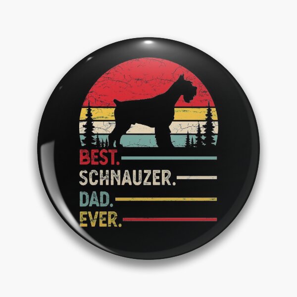 Artikelvorschau, Vintage Best Schnauzer Dad Ever entworfen und verkauft von rafaeltto.