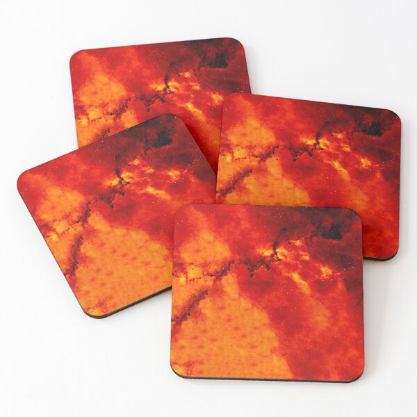 Item preview, Red and Orange Solar Flare The stars and galaxy, space  designed and sold by Abderrahim Bguiguir.