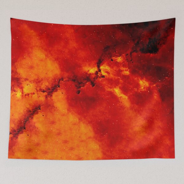 Item preview, Red and Orange Solar Flare The stars and galaxy, space  designed and sold by Abderrahim Bguiguir.