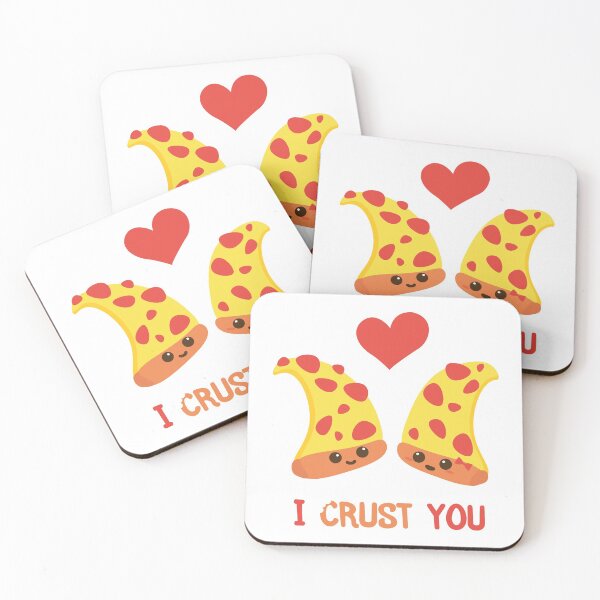 Item preview, I Crust You | Valentine's Day | Gift Ideas | Pizza Puns designed and sold by Fluffy-Vectors.