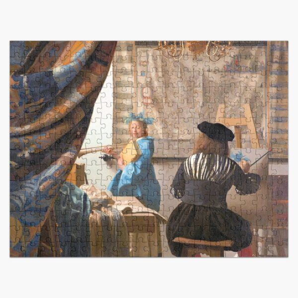 Piatnik 5640 Johannes Vermeer van Delft Die Malkunst 1000 Teile Puzzle 